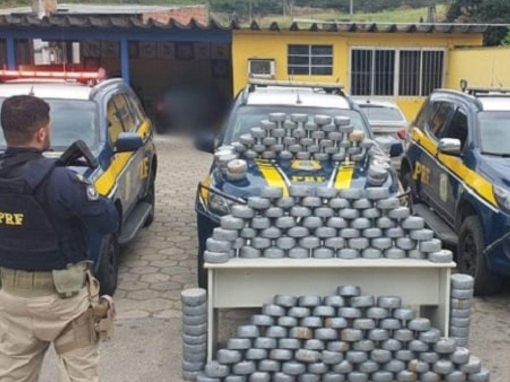 Grande Apreensão: Caminhão com drogas avaliadas em R$ 26 milhões é interceptado na BR-116