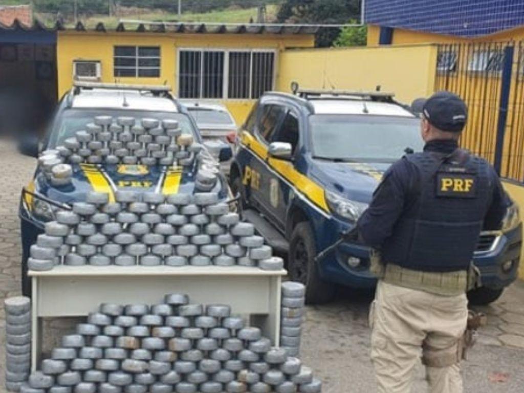 Grande Apreensão: Caminhão com drogas avaliadas em R$ 26 milhões é interceptado na BR-116