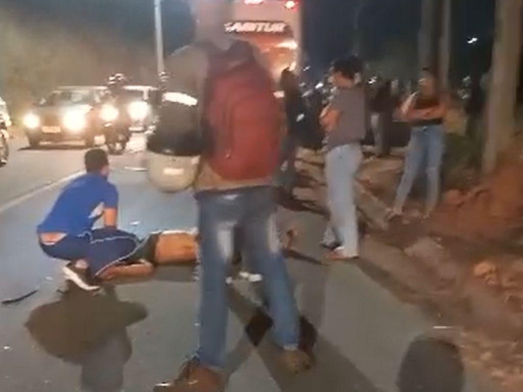 Acidente entre motos na MG-232 resulta em uma vítima fatal e um ferido em Santana do Paraíso